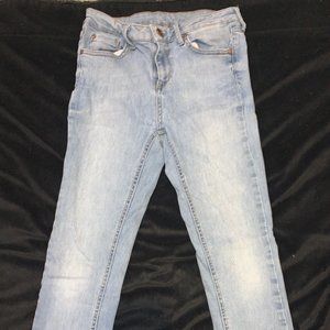 Topshop Moto High Waist Skinny Jeans (W28/L32)